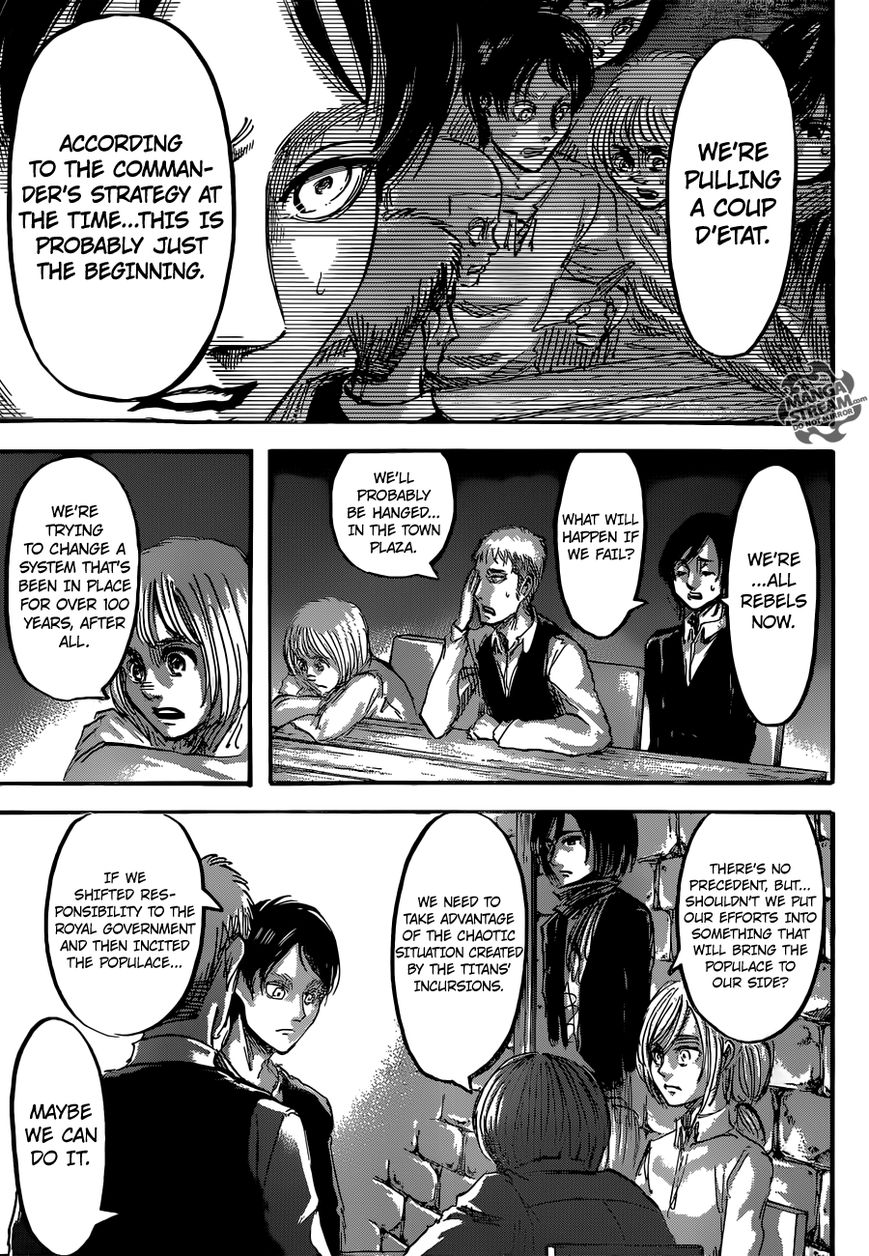 Attack on Titan manga, chapter 55, page 25 of 47