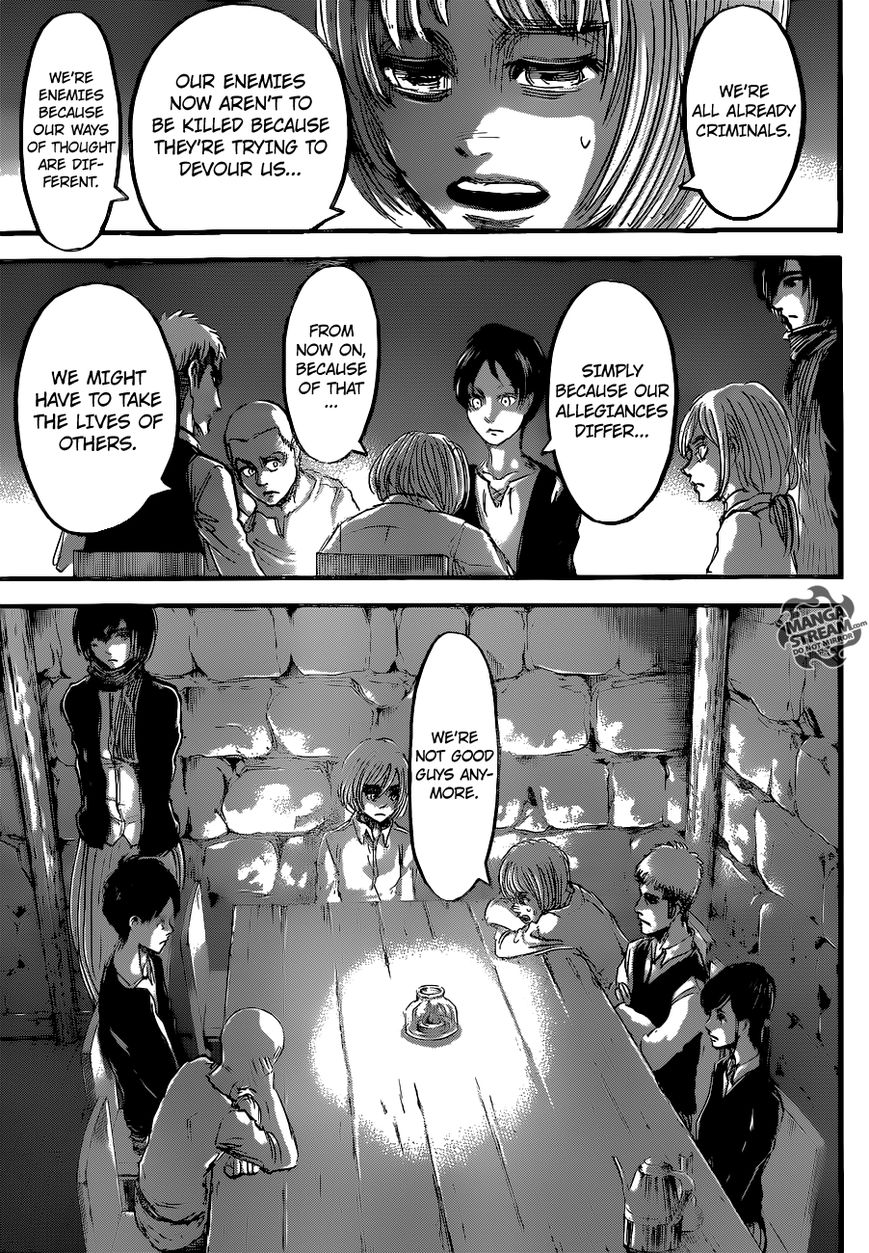 Attack on Titan manga, chapter 55, page 27 of 47