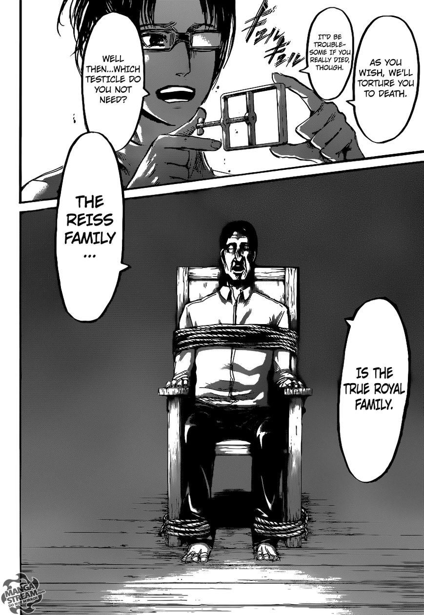 Attack on Titan manga, chapter 55, page 46 of 47