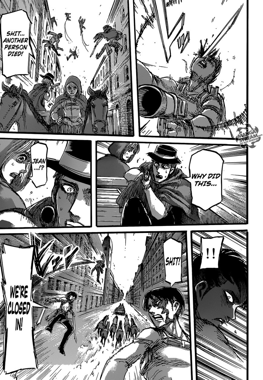 Attack on Titan manga, chapter 58, page 38 of 46