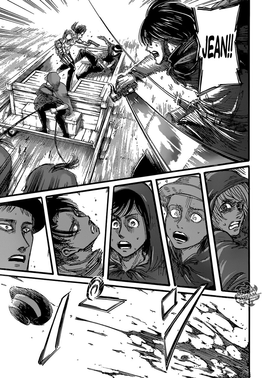 Attack on Titan manga, chapter 58, page 42 of 46