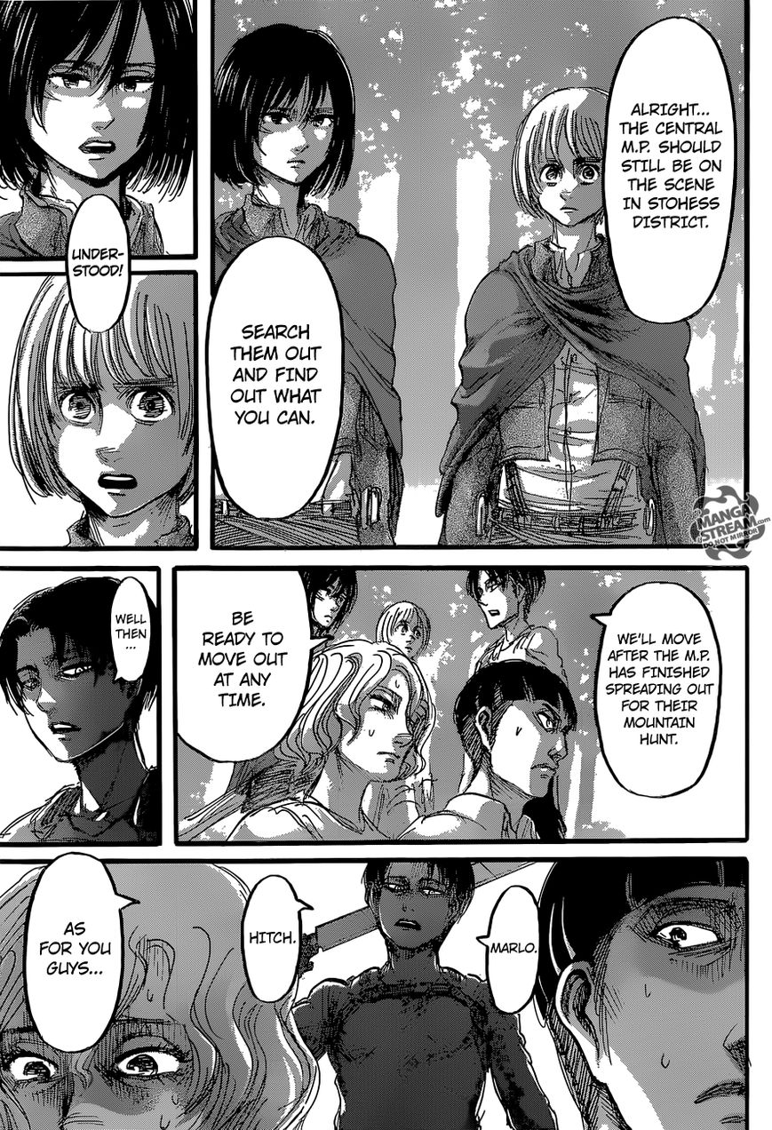 Attack on Titan manga, chapter 59, page 28 of 46