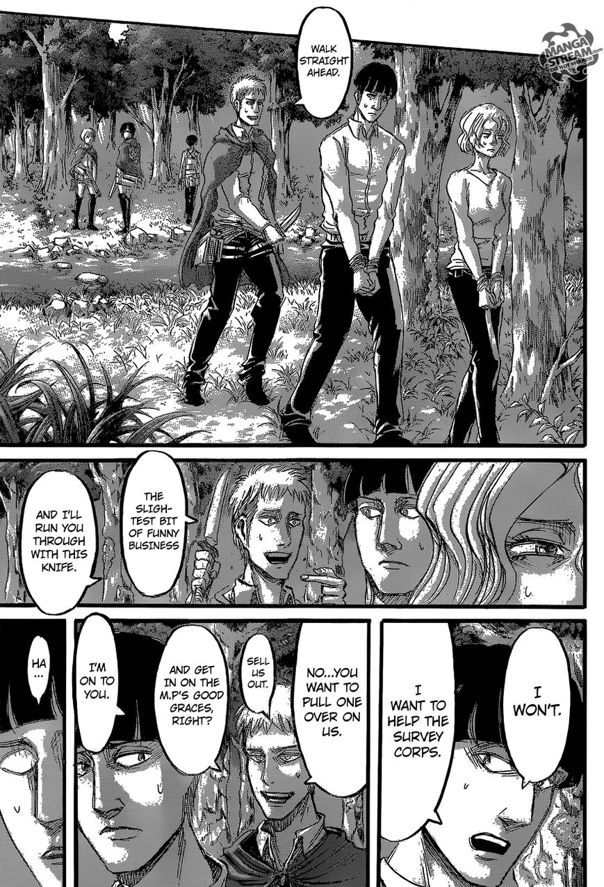 Attack on Titan manga, chapter 59, page 36 of 46