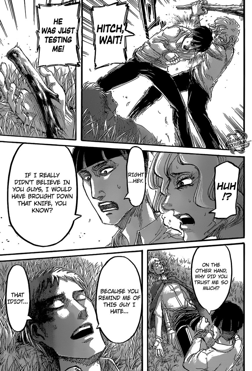 Attack on Titan manga, chapter 59, page 44 of 46