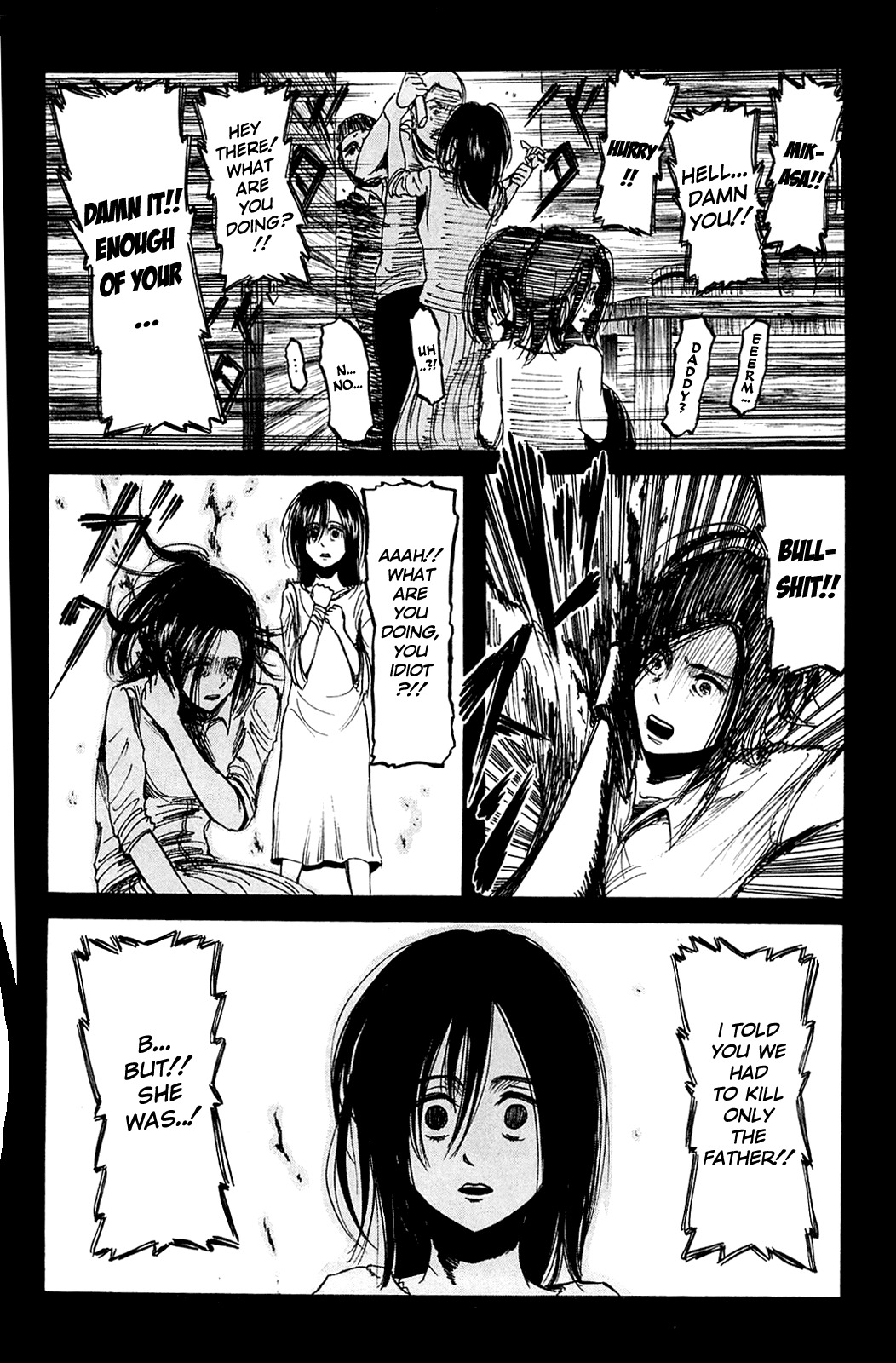 Attack on Titan manga, chapter 6, page 10 of 40