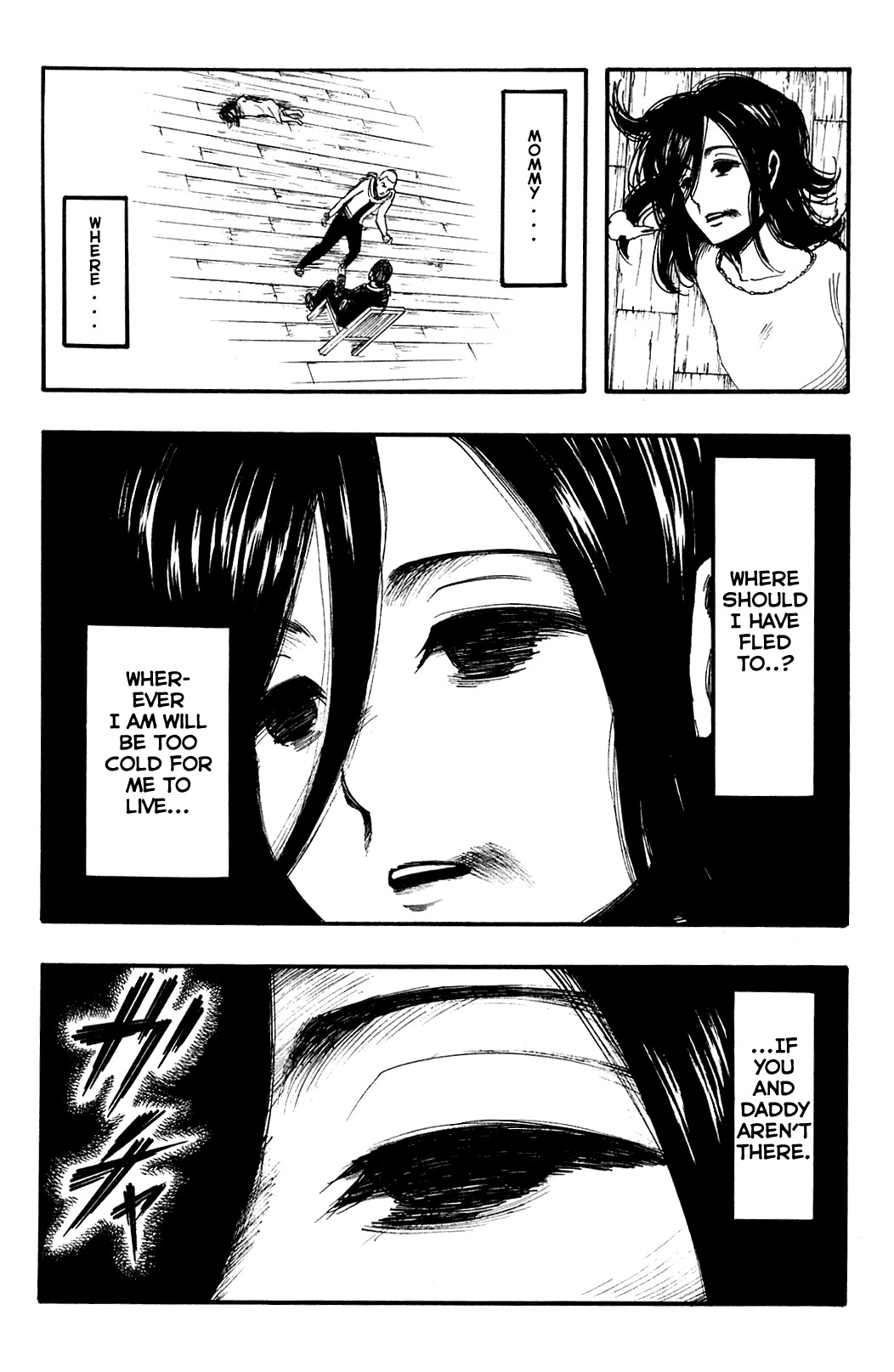 Attack on Titan manga, chapter 6, page 12 of 40