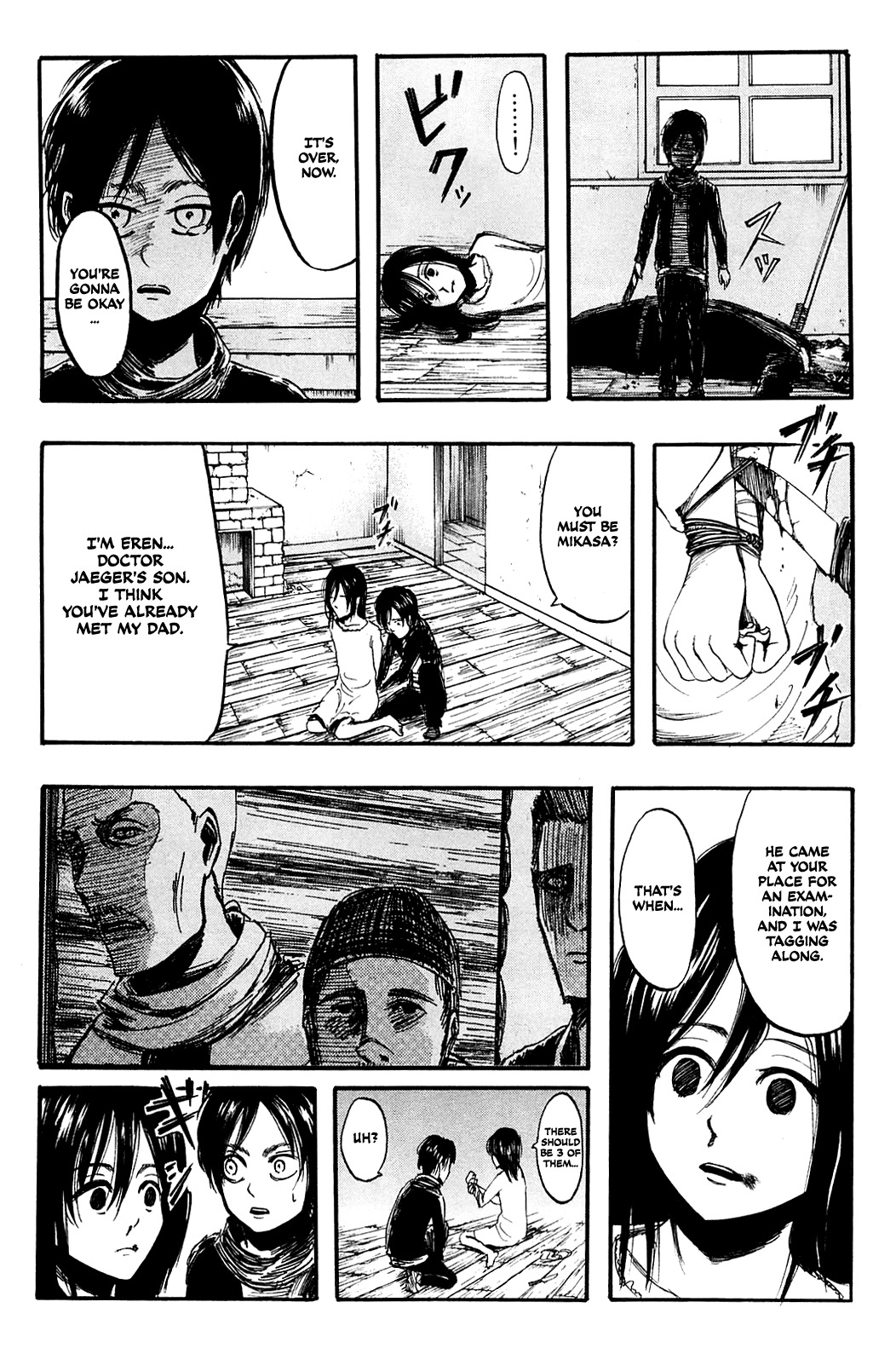 Attack on Titan manga, chapter 6, page 18 of 40