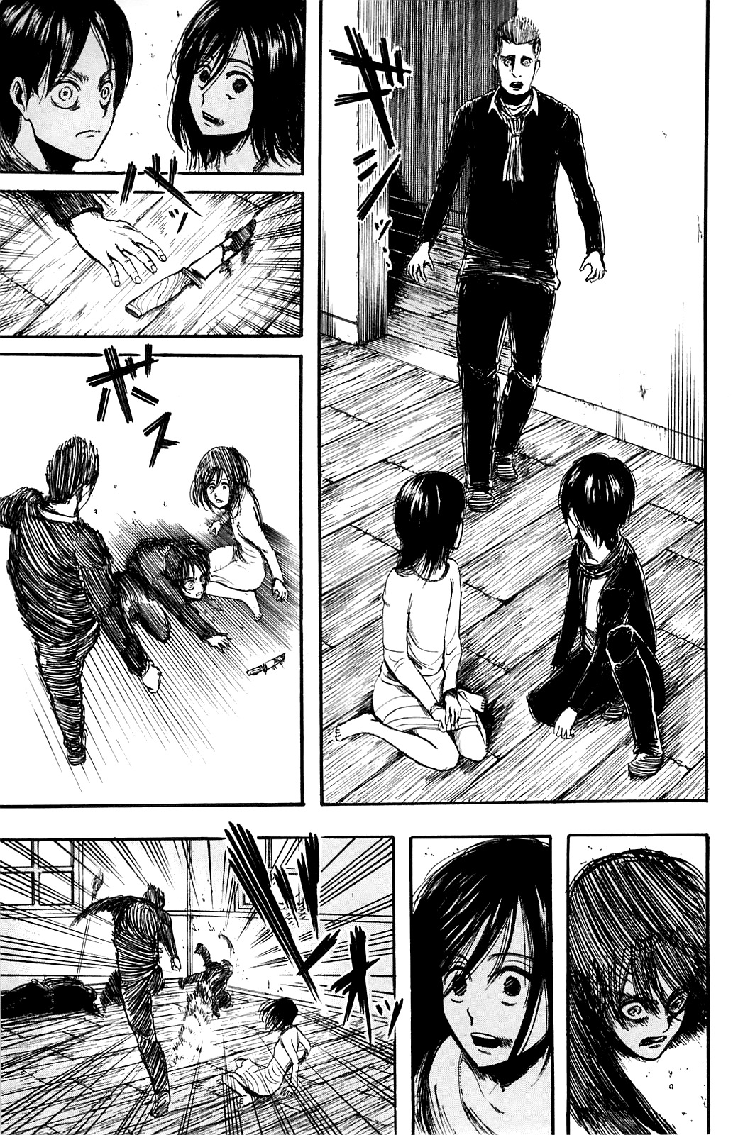 Attack on Titan manga, chapter 6, page 19 of 40
