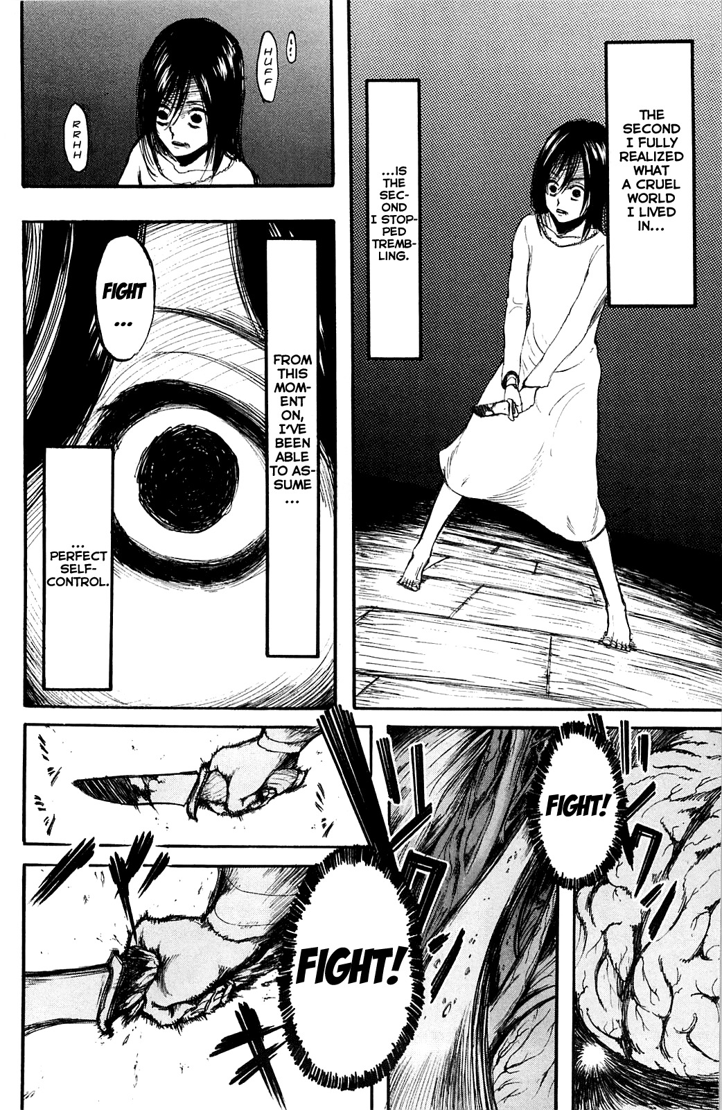 Attack on Titan manga, chapter 6, page 26 of 40