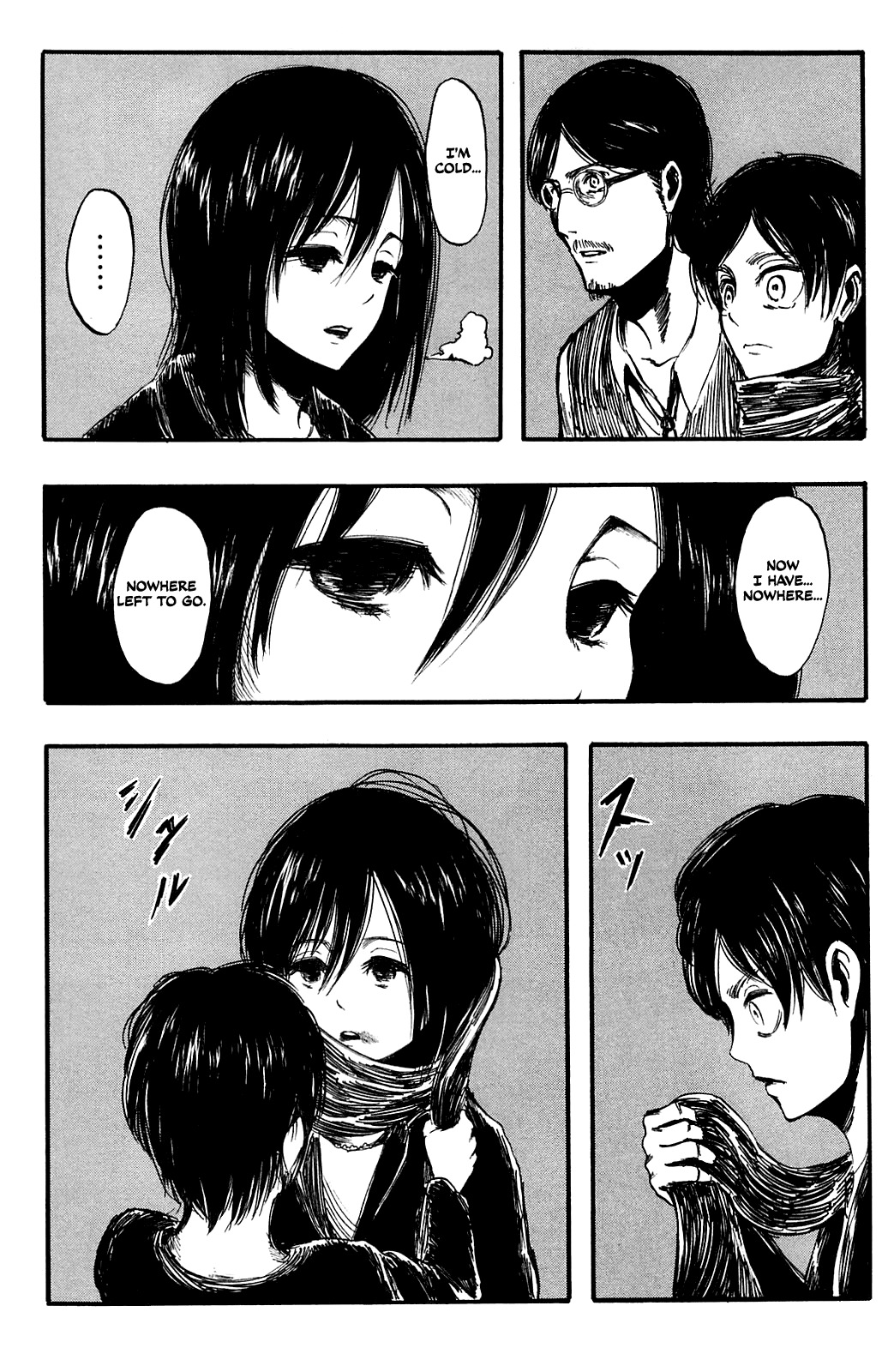 Attack on Titan manga, chapter 6, page 31 of 40