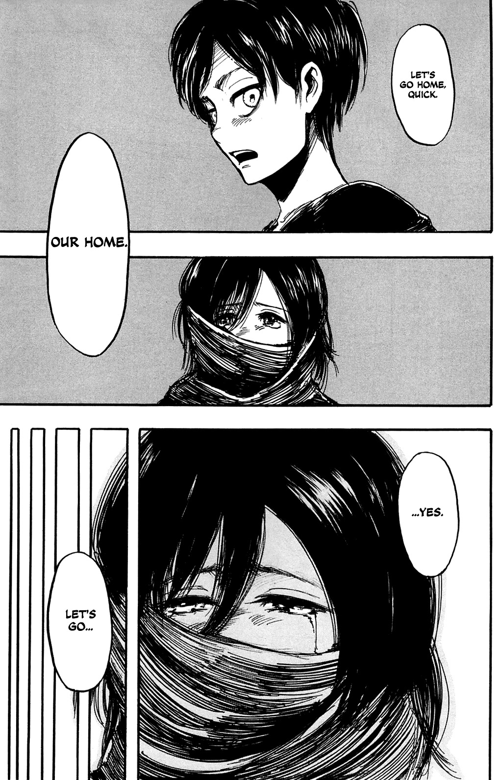 Attack on Titan manga, chapter 6, page 33 of 40