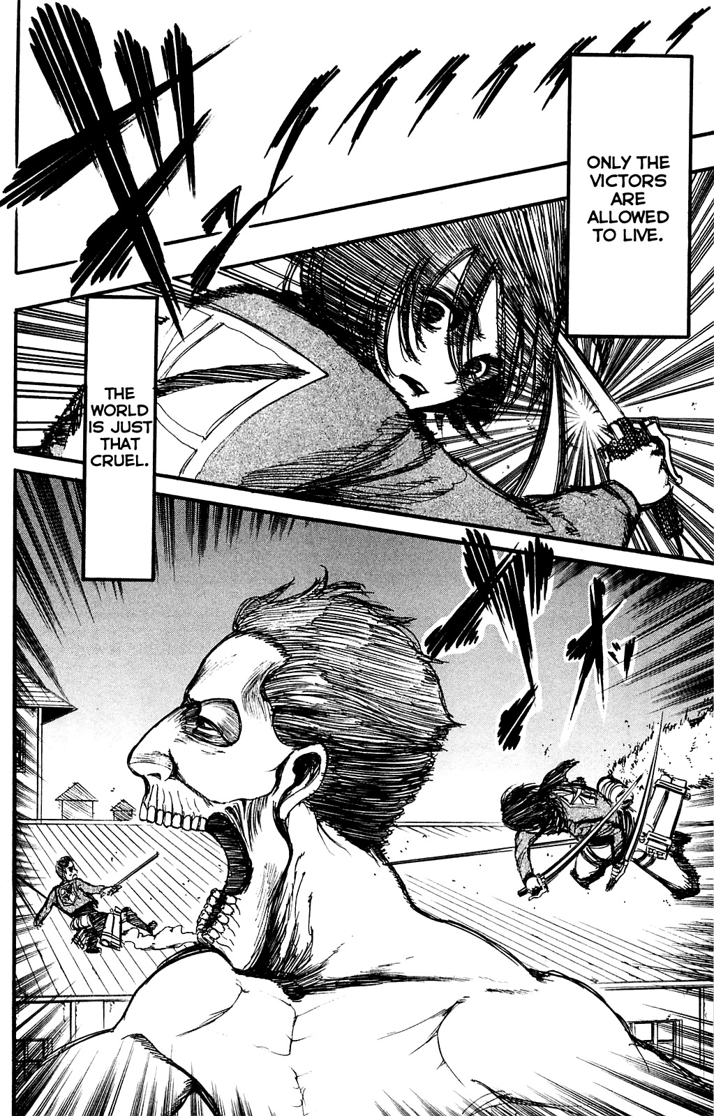 Attack on Titan manga, chapter 6, page 34 of 40