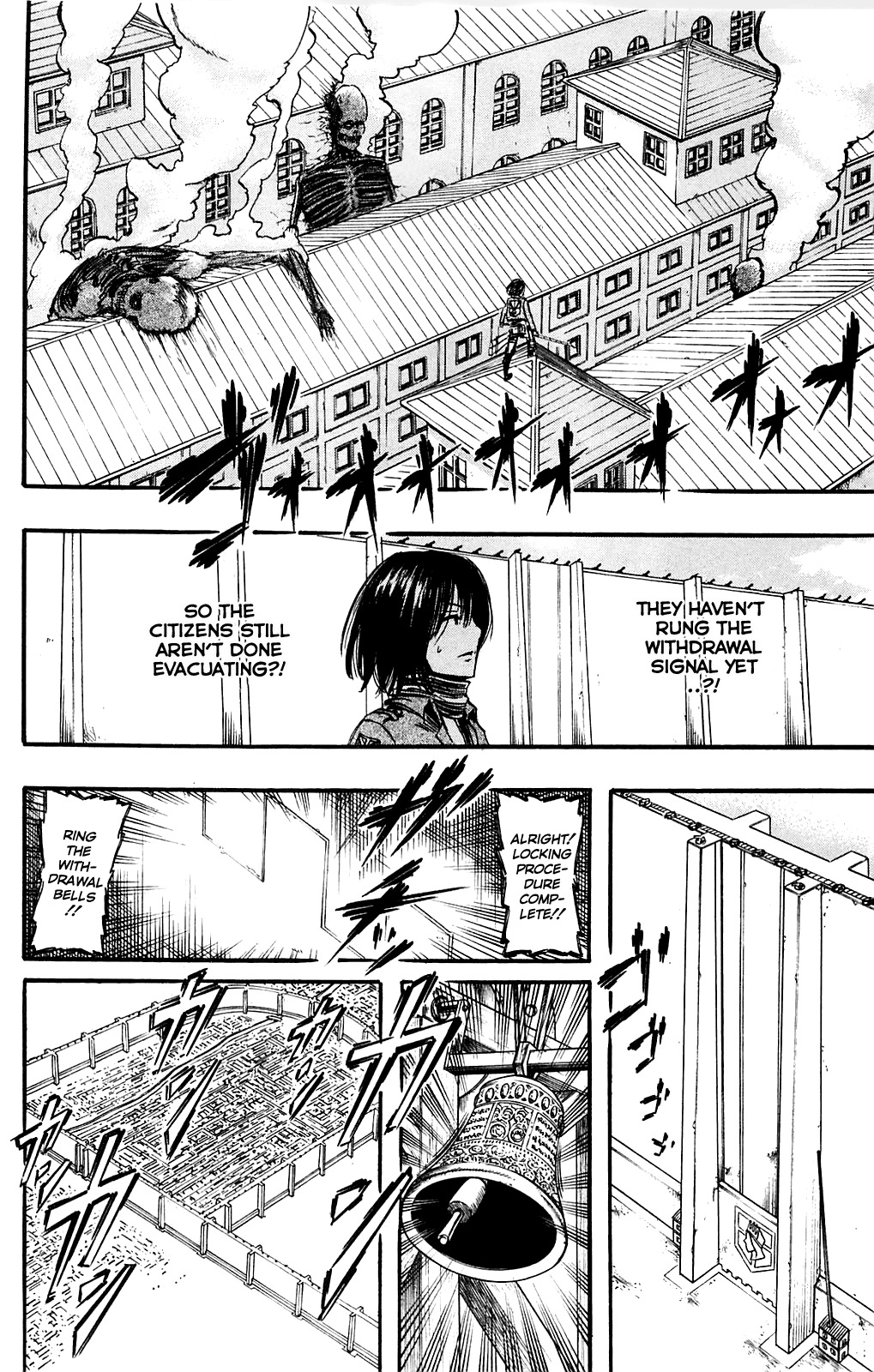 Attack on Titan manga, chapter 6, page 36 of 40