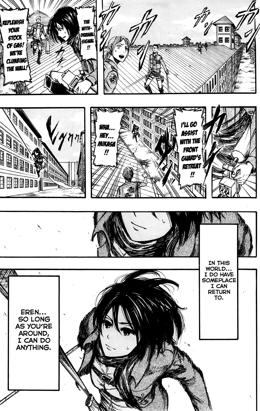 Attack on Titan manga, chapter 6, page 37 of 40