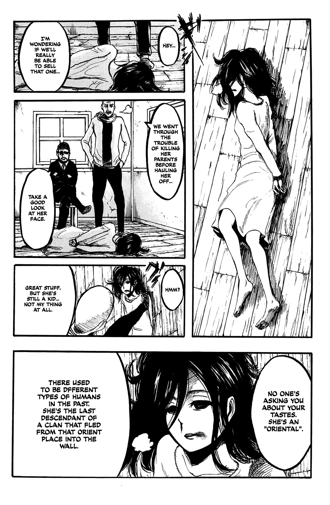 Attack on Titan manga, chapter 6, page 6 of 40