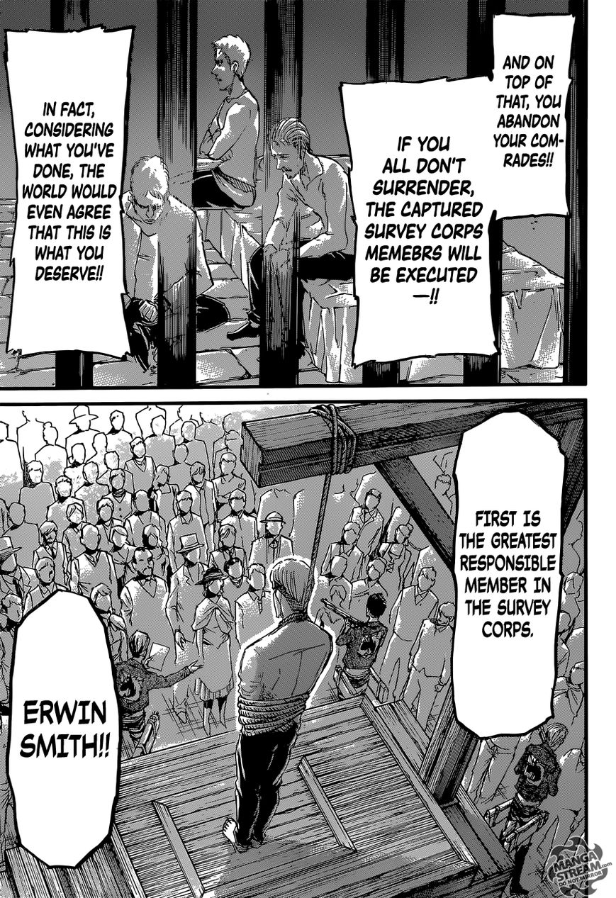 Attack on Titan manga, chapter 60, page 13 of 51
