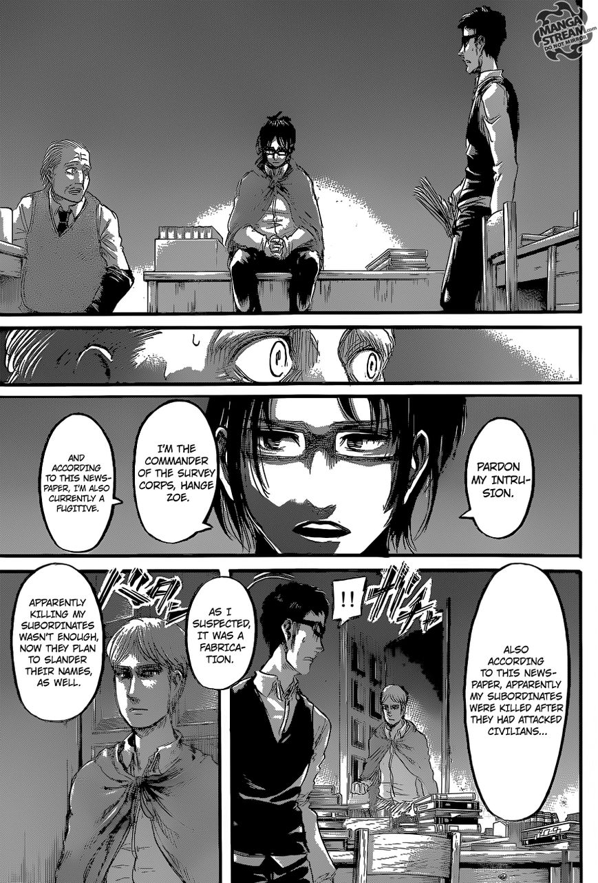 Attack on Titan manga, chapter 60, page 23 of 51