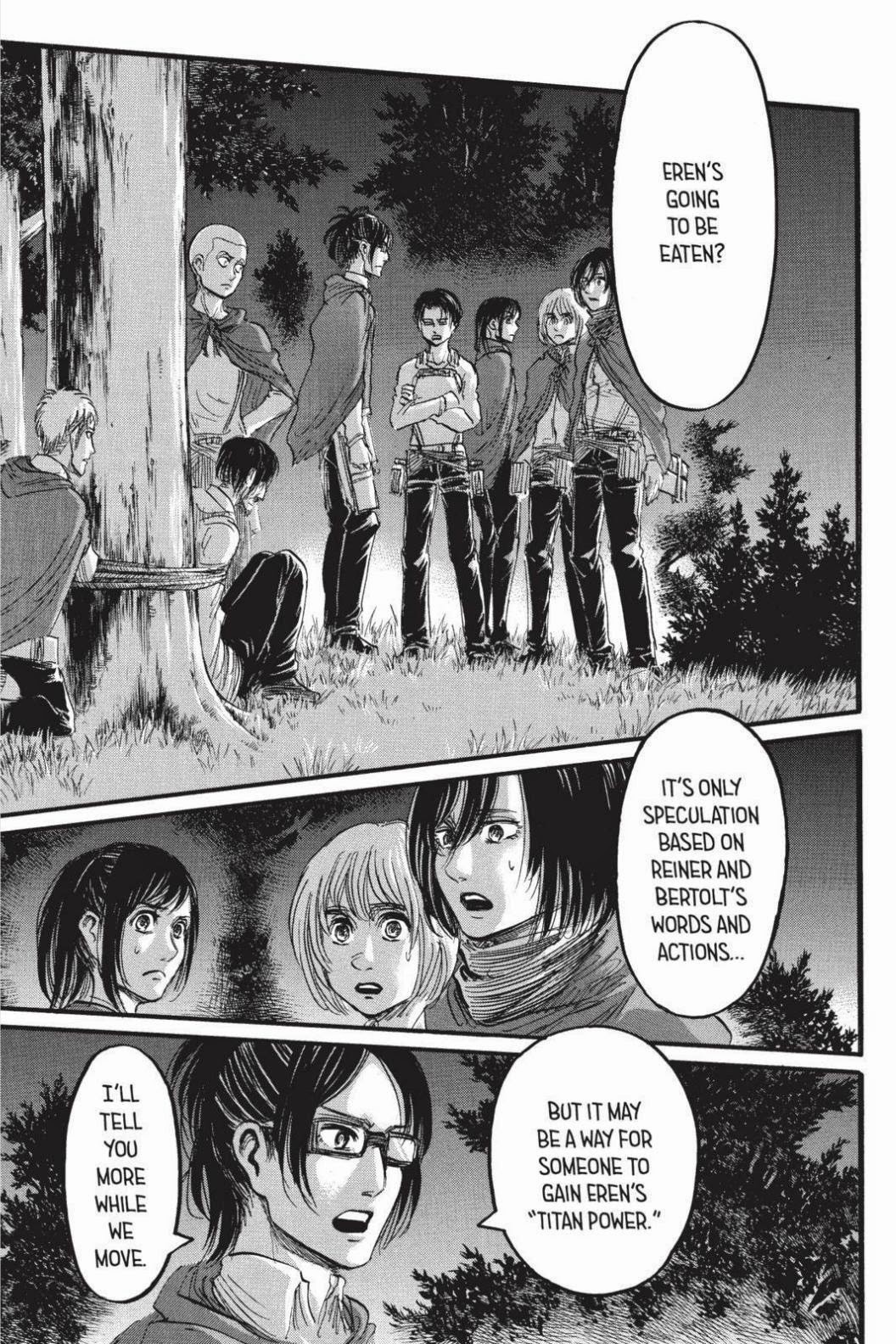 Attack on Titan manga, chapter 62, page 17 of 40
