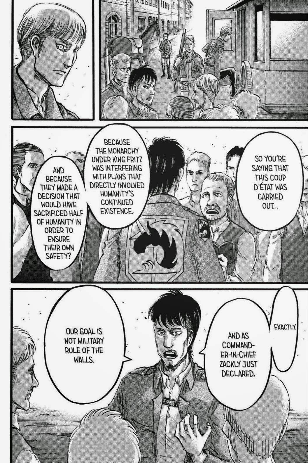Attack on Titan manga, chapter 62, page 2 of 40
