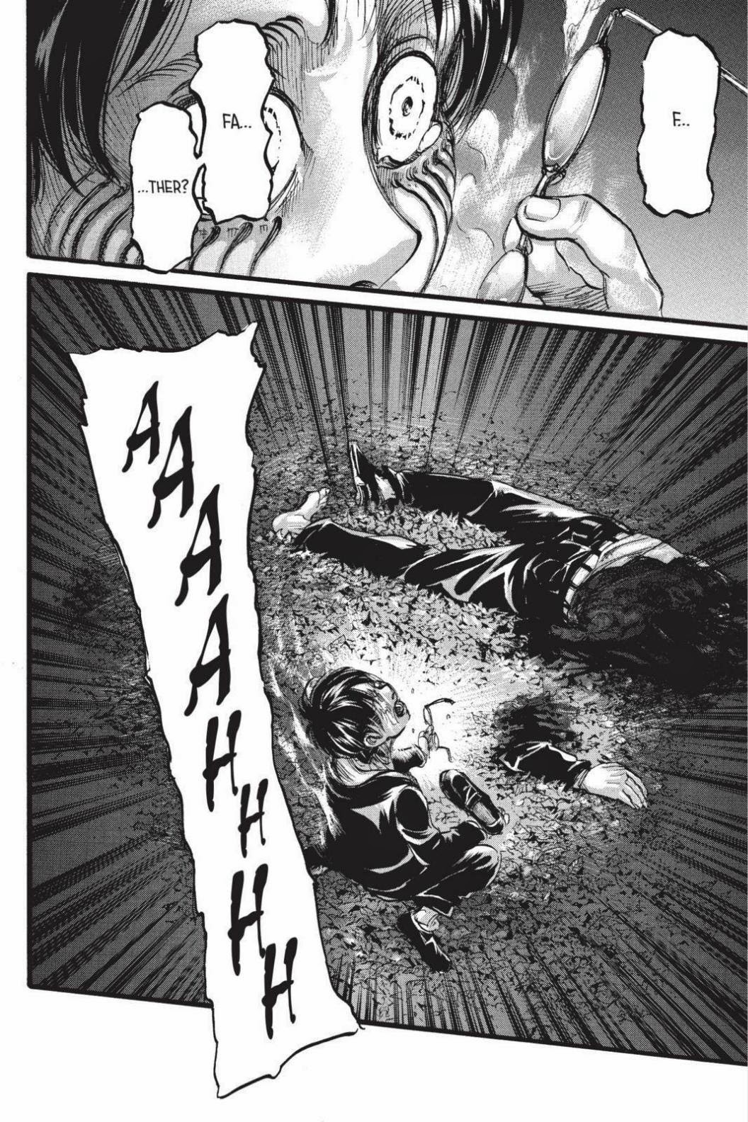Attack on Titan manga, chapter 62, page 39 of 40