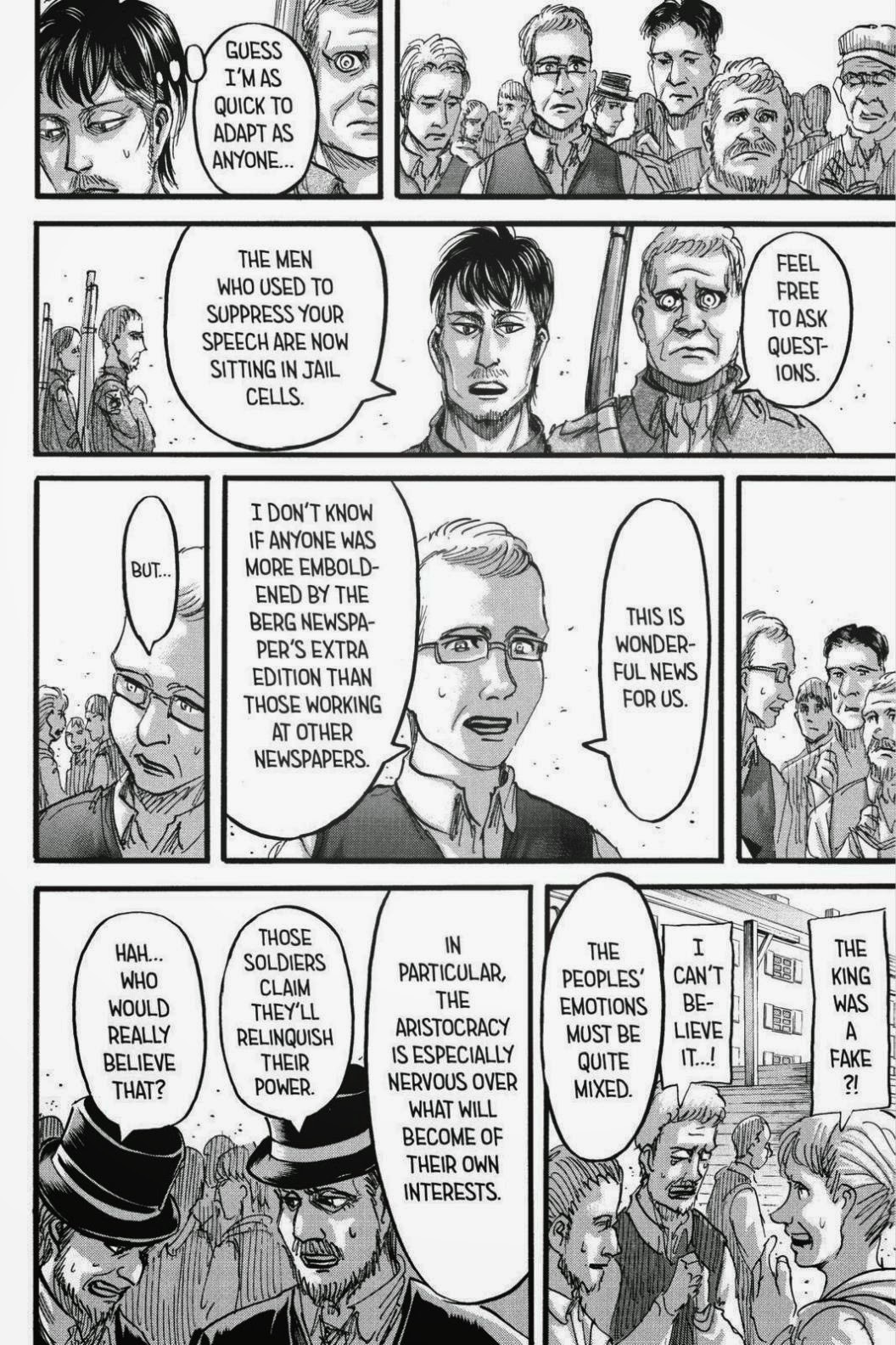 Attack on Titan manga, chapter 62, page 4 of 40