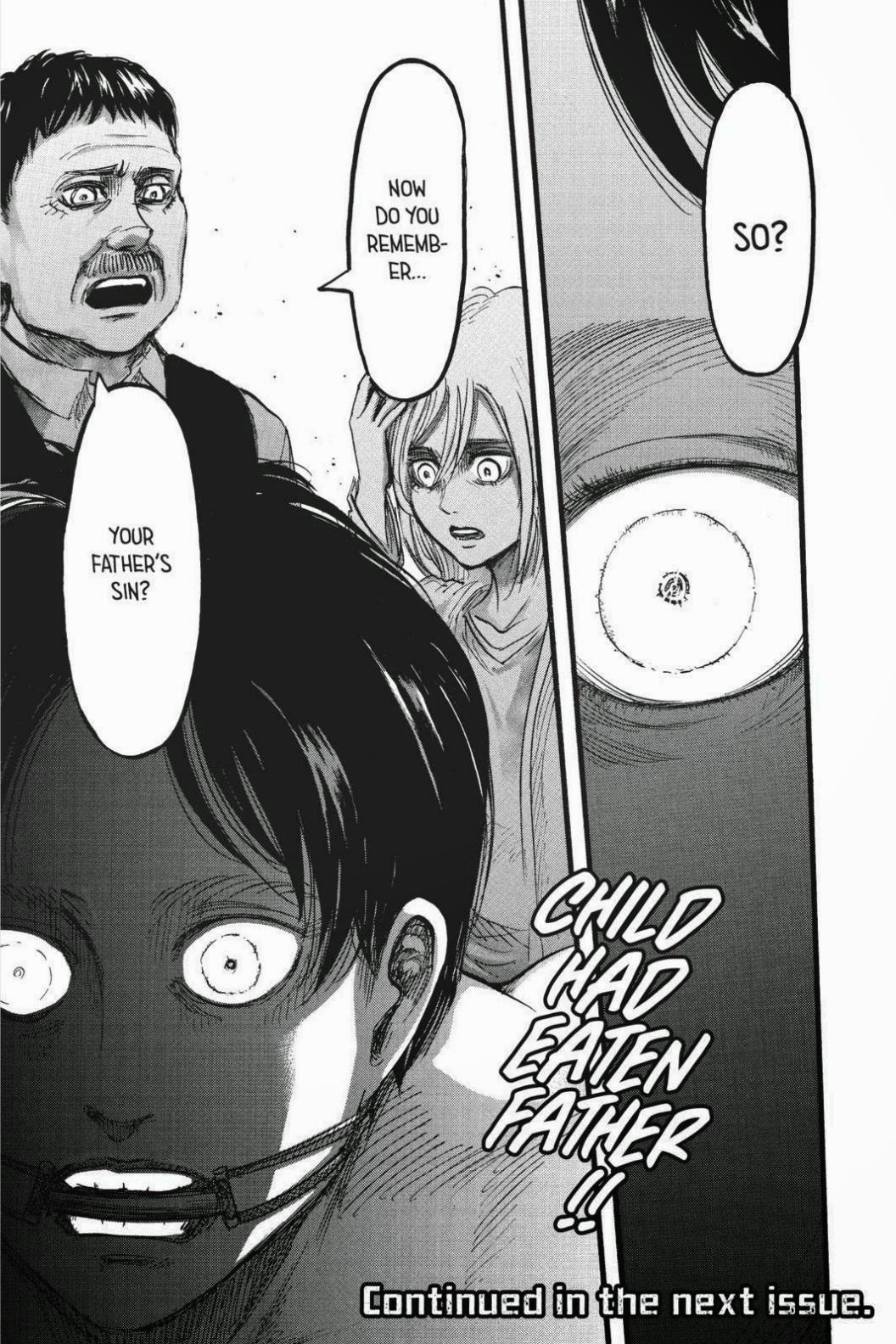 Attack on Titan manga, chapter 62, page 40 of 40