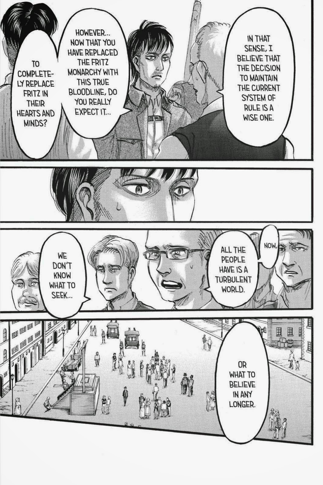 Attack on Titan manga, chapter 62, page 5 of 40