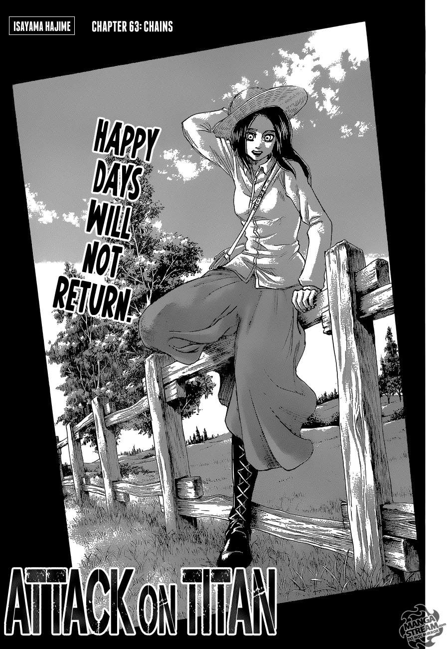 Attack on Titan manga, chapter 63, page 2 of 43