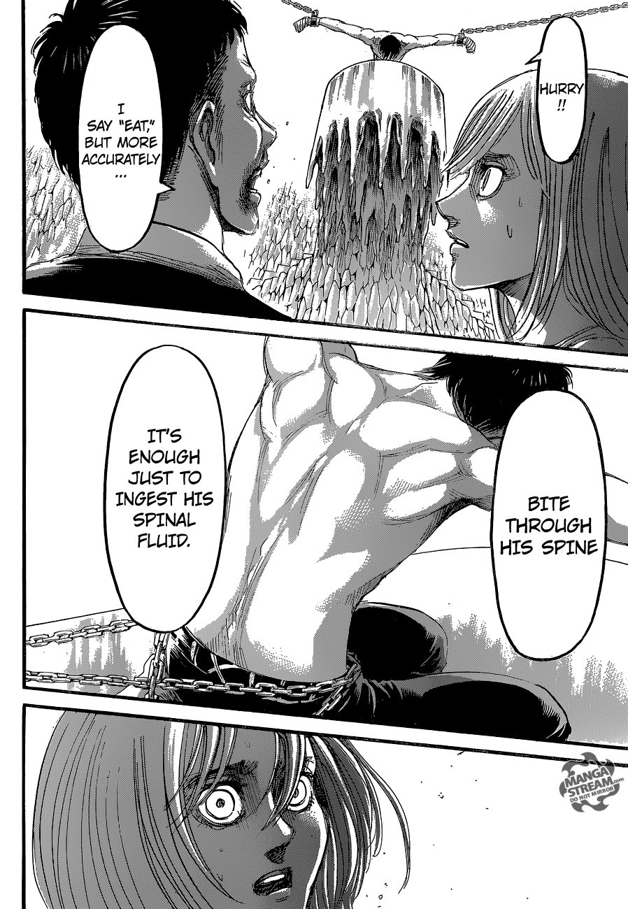 Attack on Titan manga, chapter 65, page 31 of 45