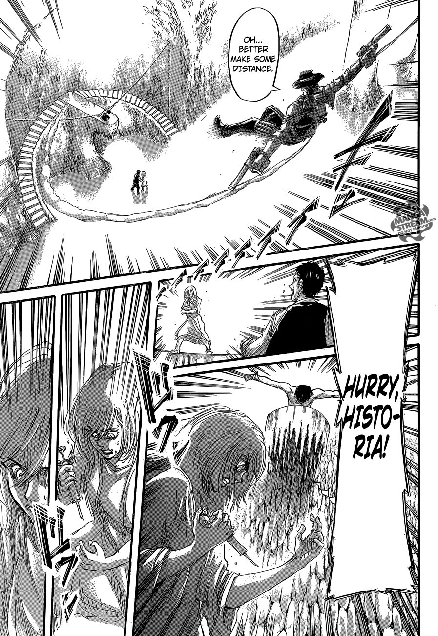 Attack on Titan manga, chapter 65, page 32 of 45
