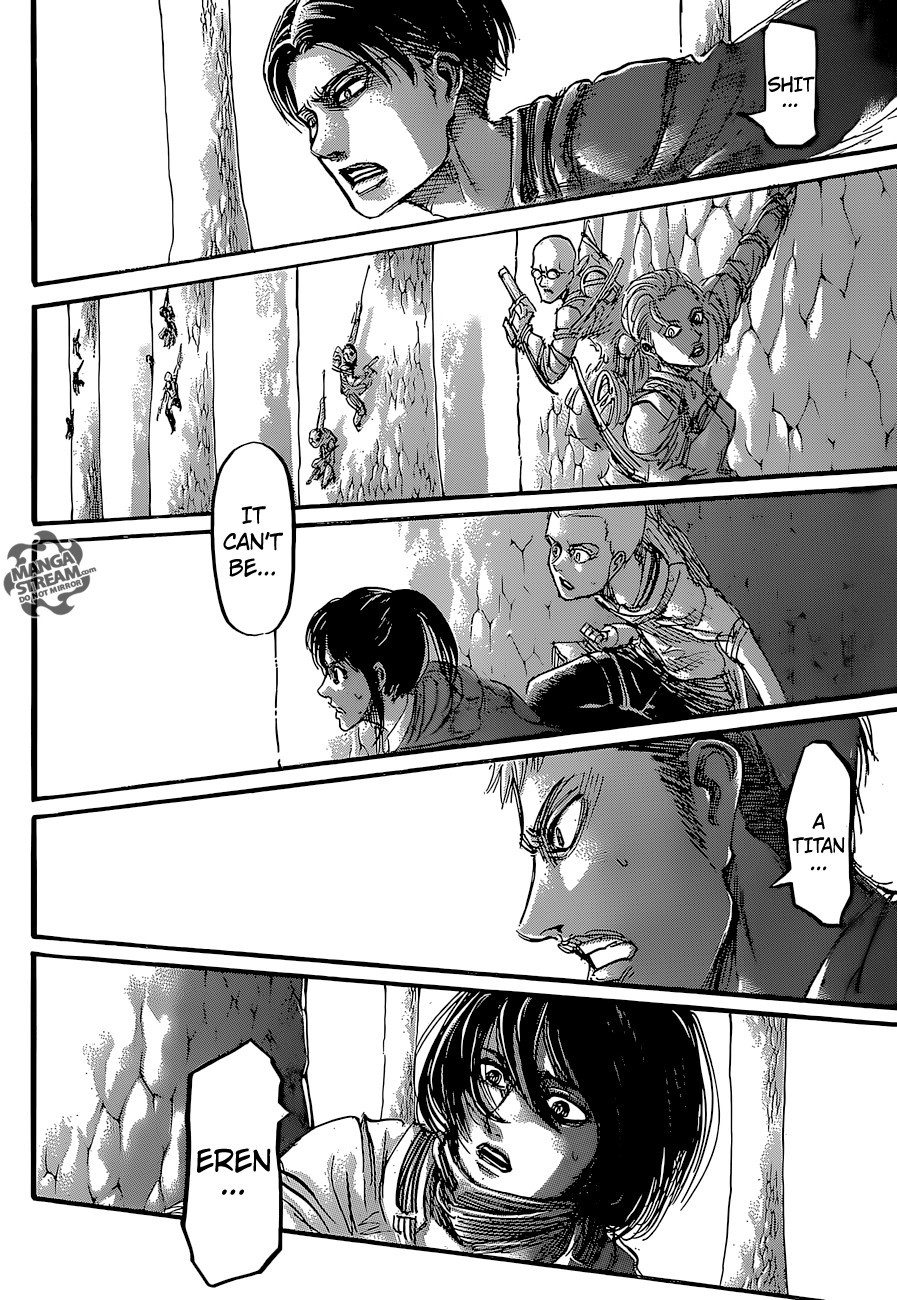 Attack on Titan manga, chapter 65, page 44 of 45