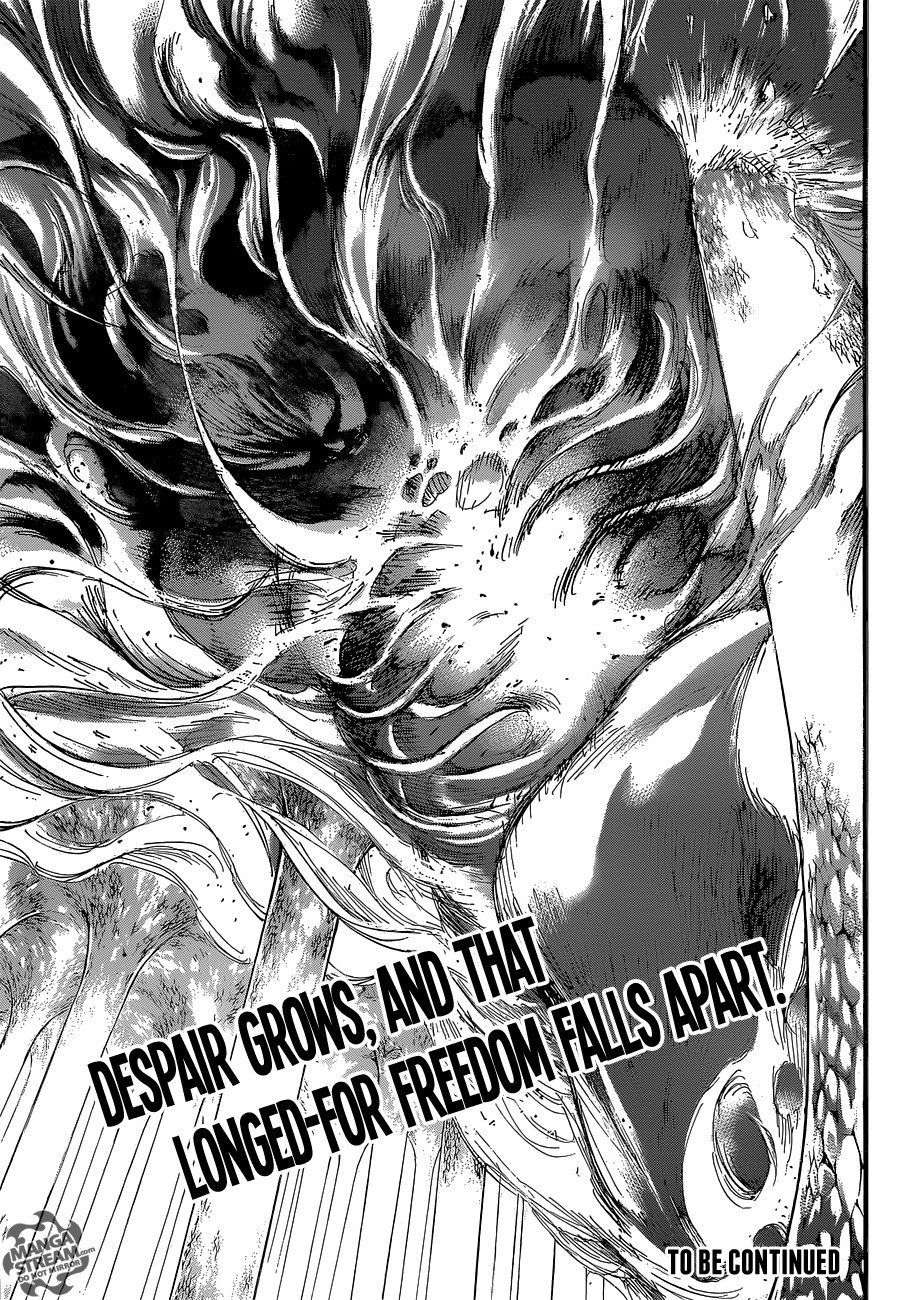 Attack on Titan manga, chapter 65, page 45 of 45