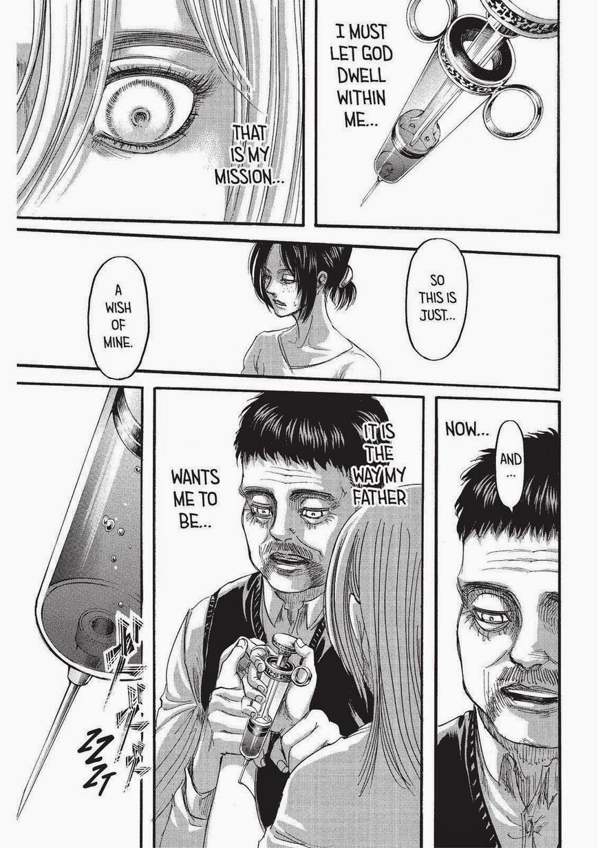 Attack on Titan manga, chapter 66, page 16 of 46