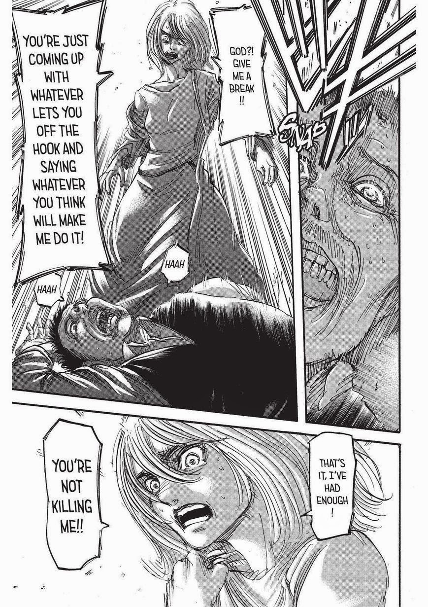 Attack on Titan manga, chapter 66, page 22 of 46