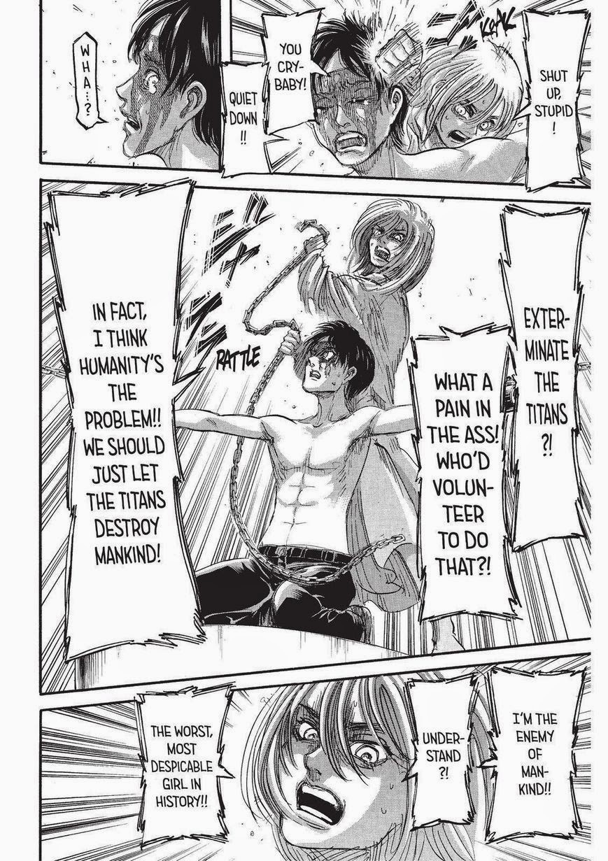Attack on Titan manga, chapter 66, page 25 of 46