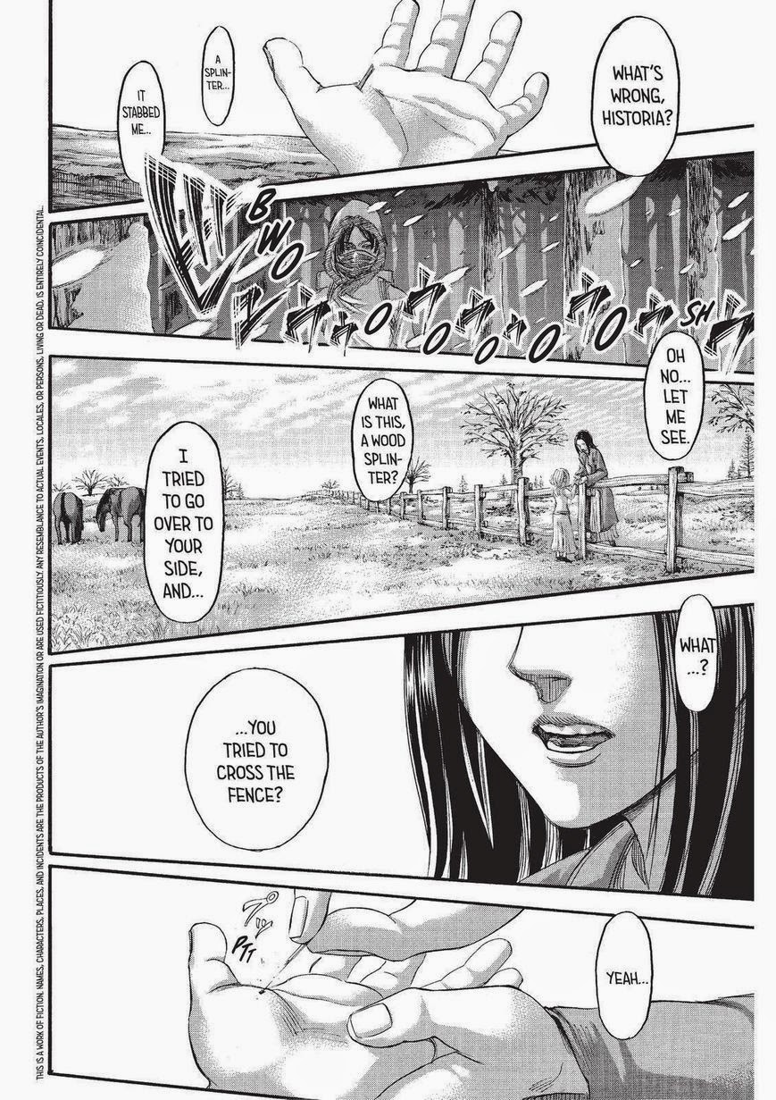 Attack on Titan manga, chapter 66, page 3 of 46