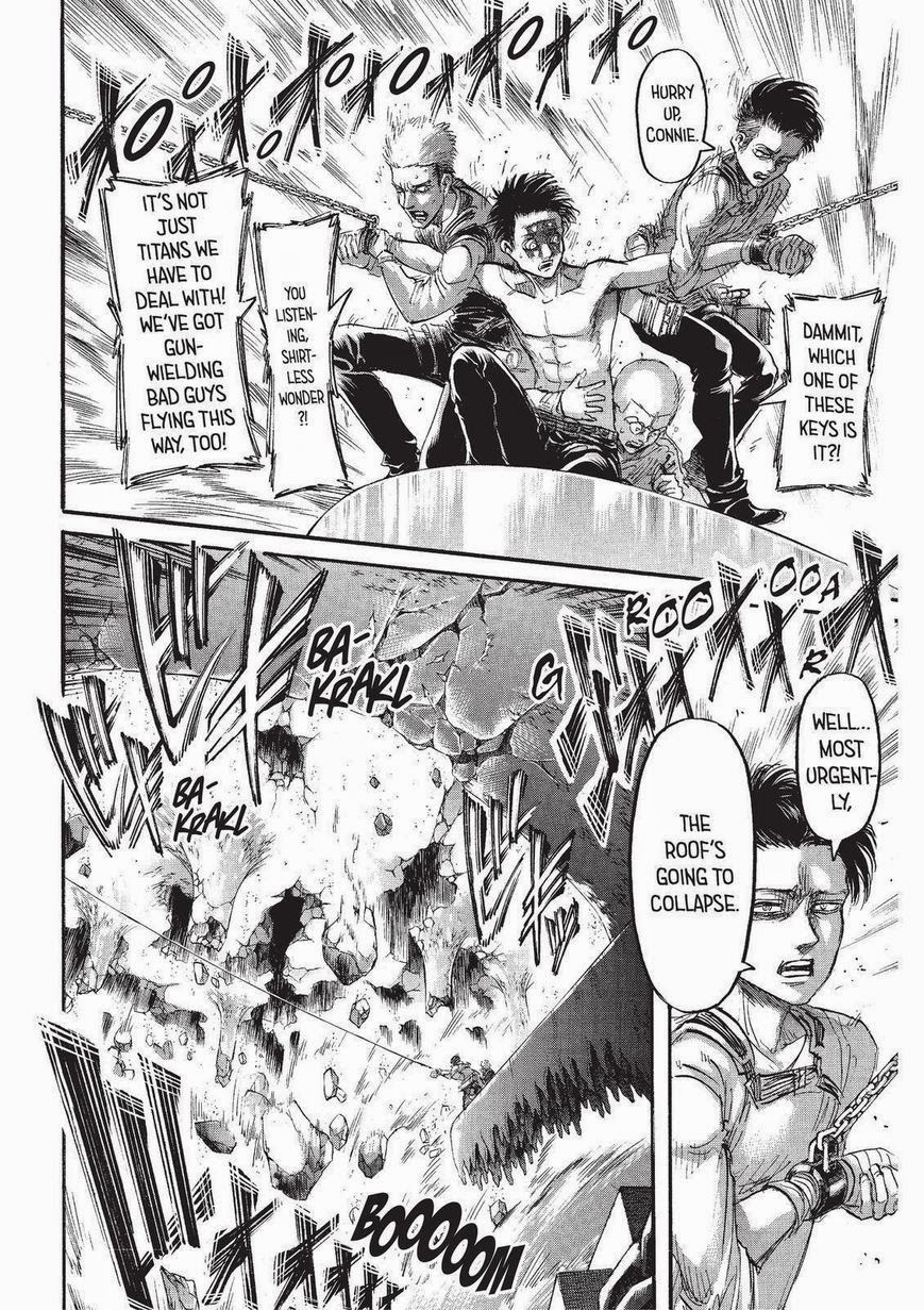 Attack on Titan manga, chapter 66, page 33 of 46