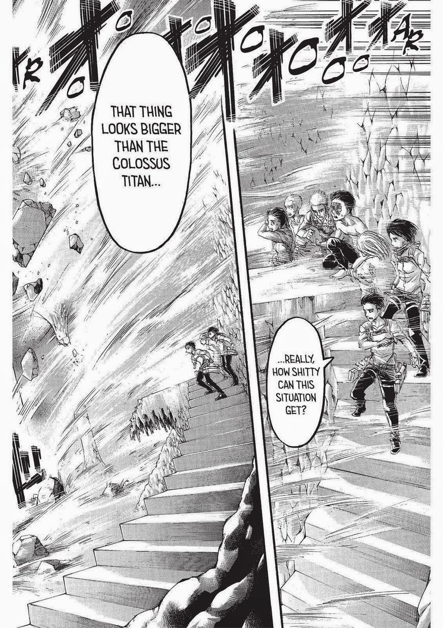 Attack on Titan manga, chapter 66, page 35 of 46