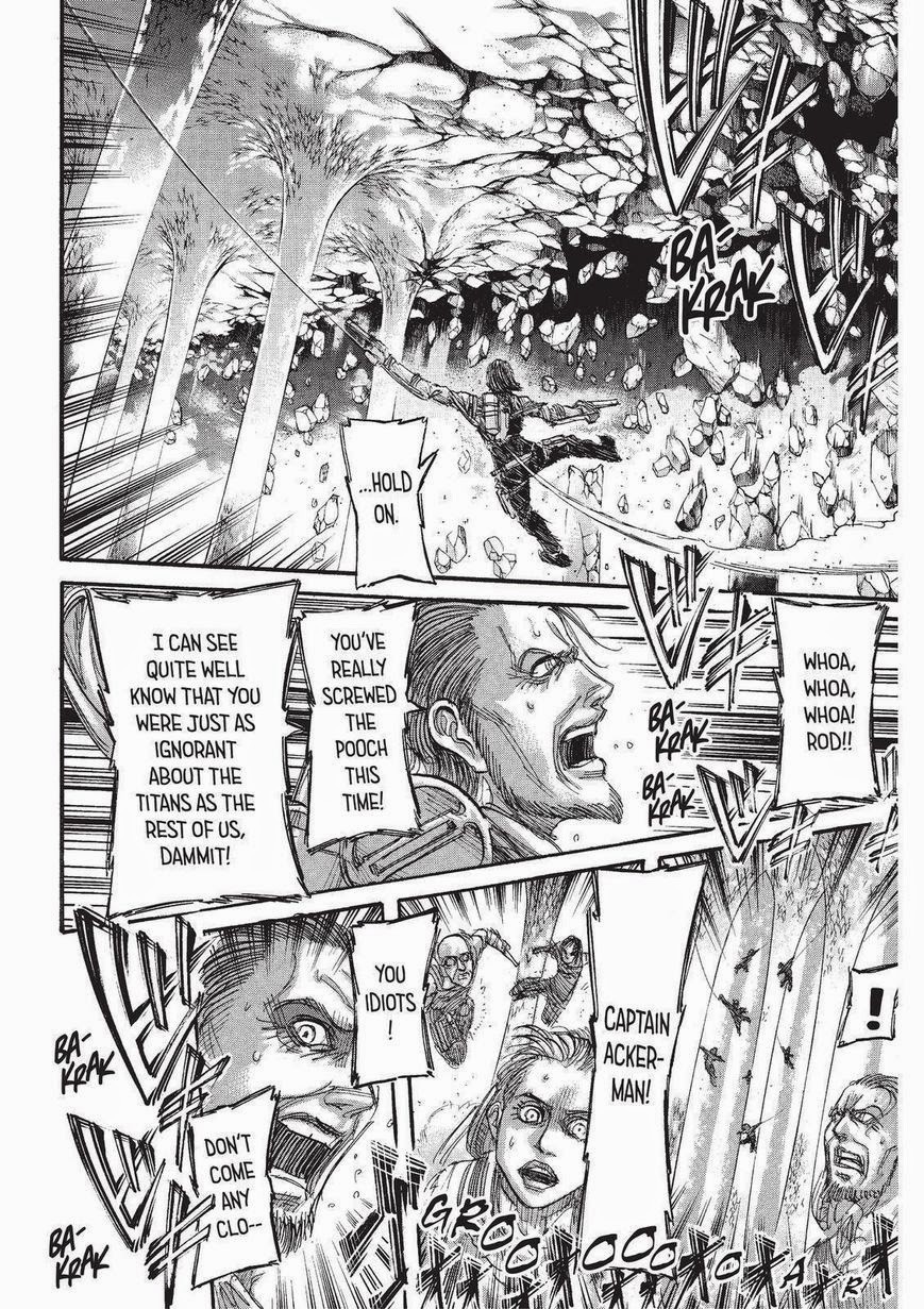 Attack on Titan manga, chapter 66, page 37 of 46