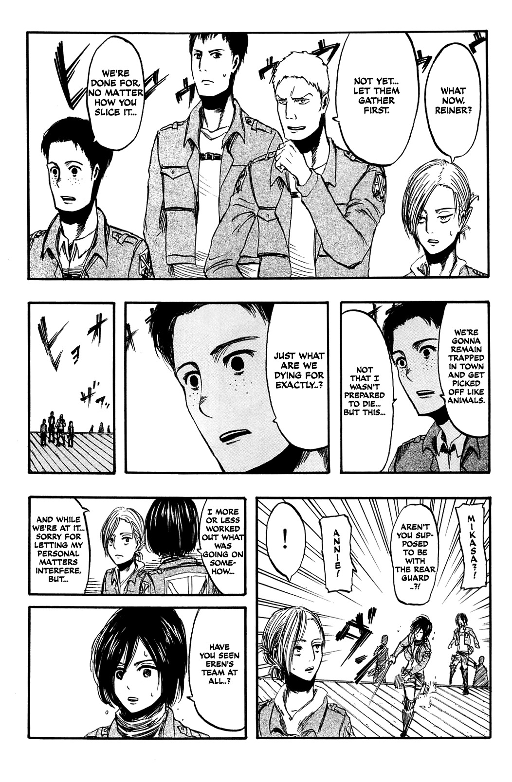 Attack on Titan manga, chapter 7, page 10 of 35