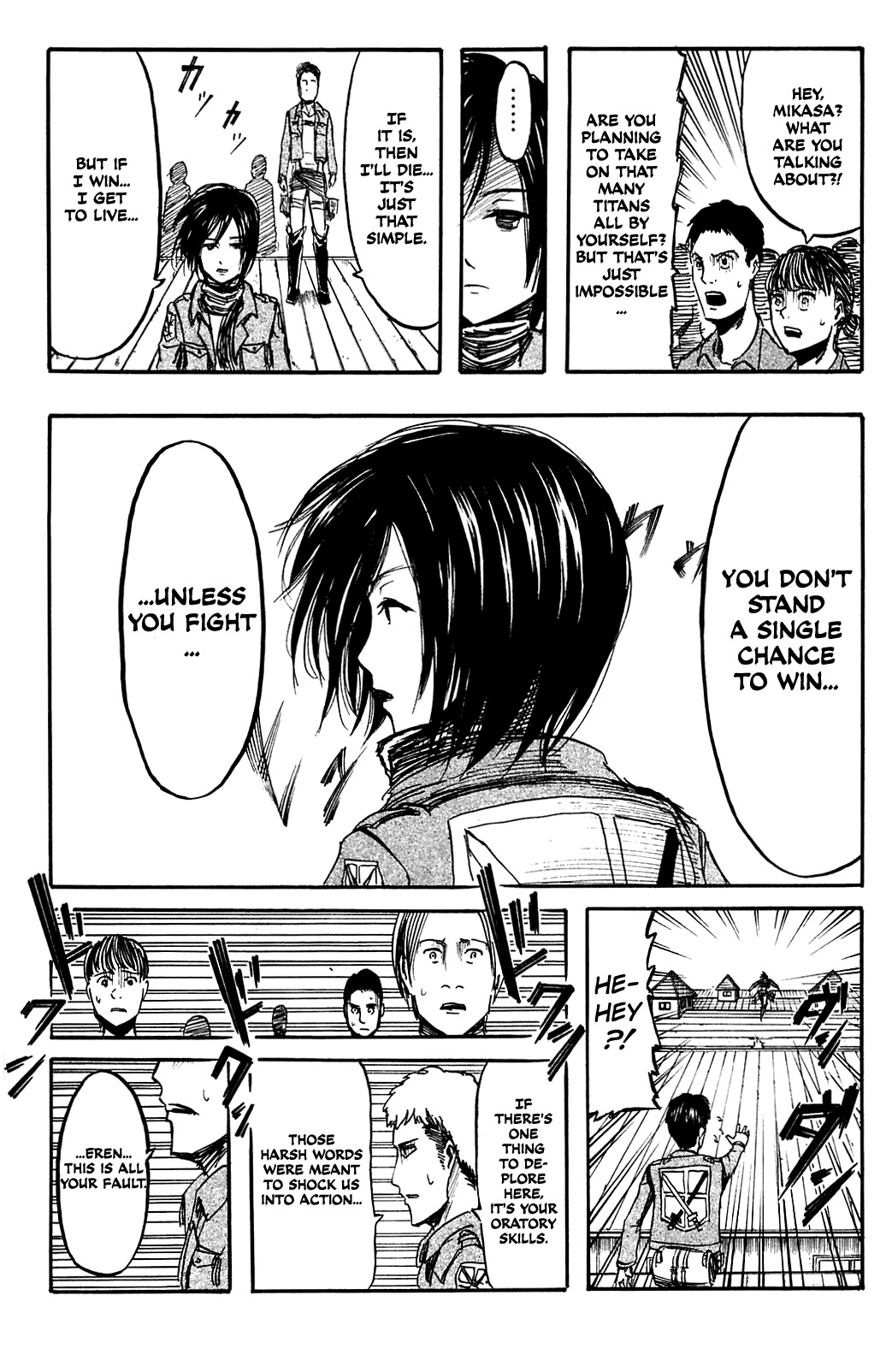 Attack on Titan manga, chapter 7, page 17 of 35