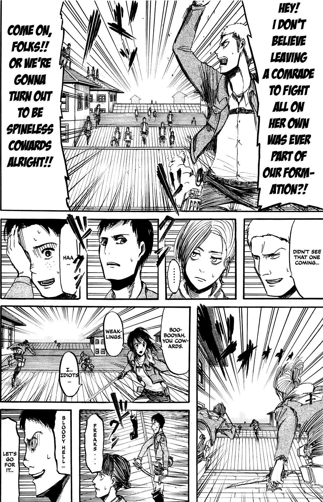 Attack on Titan manga, chapter 7, page 18 of 35