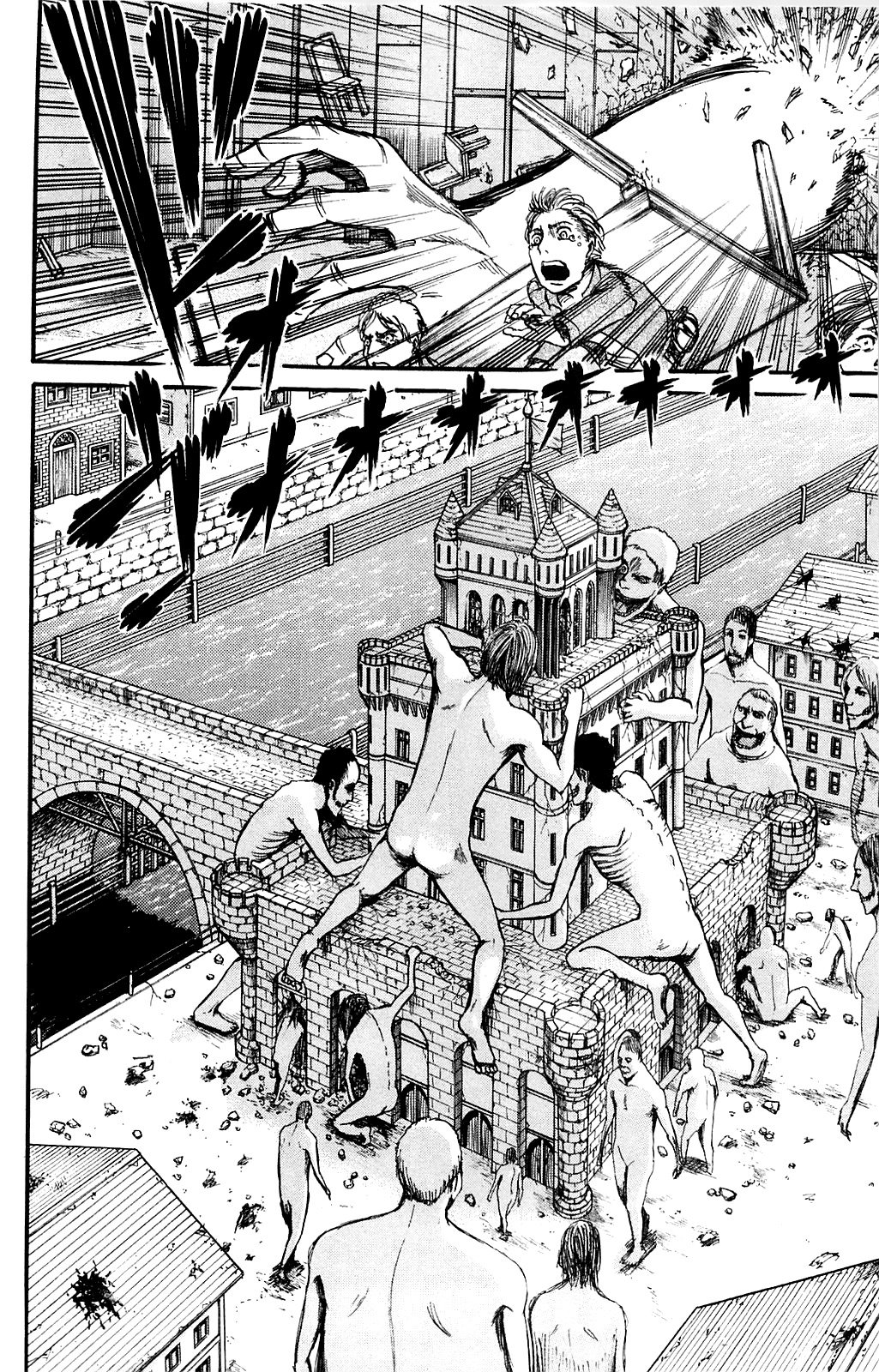 Attack on Titan manga, chapter 7, page 2 of 35
