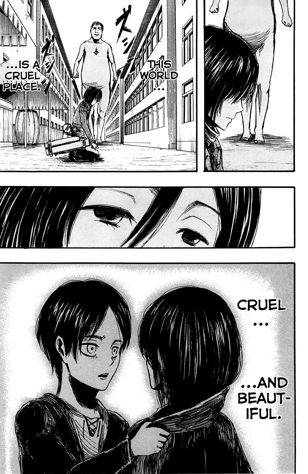 Attack on Titan manga, chapter 7, page 23 of 35