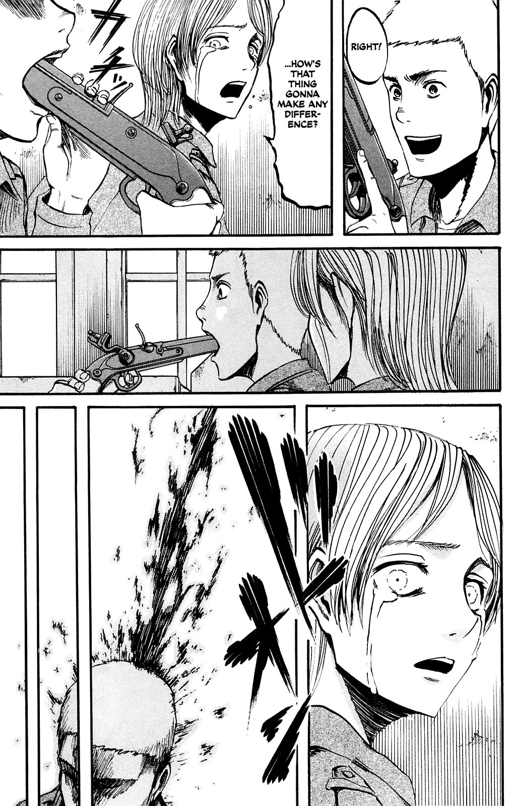 Attack on Titan manga, chapter 7, page 3 of 35