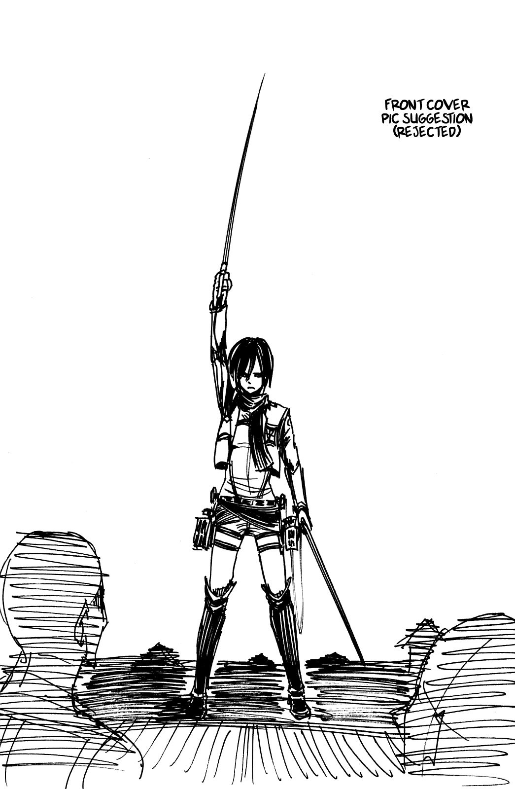Attack on Titan manga, chapter 7, page 34 of 35