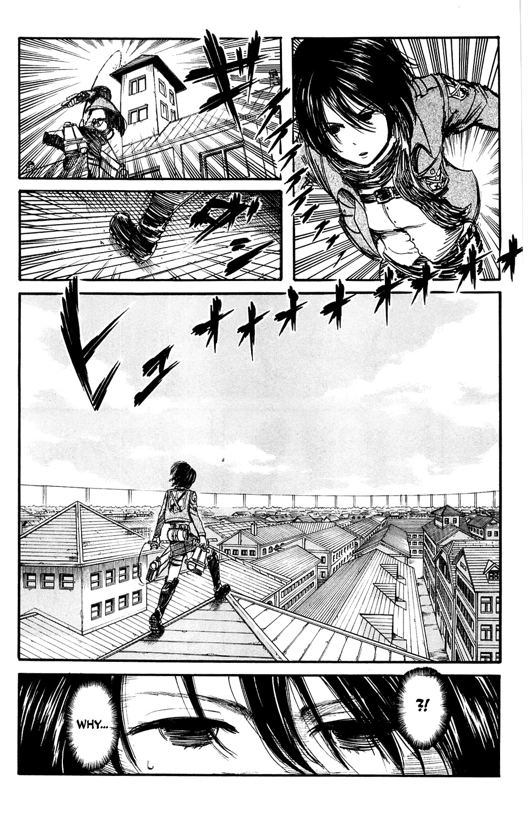Attack on Titan manga, chapter 7, page 4 of 35
