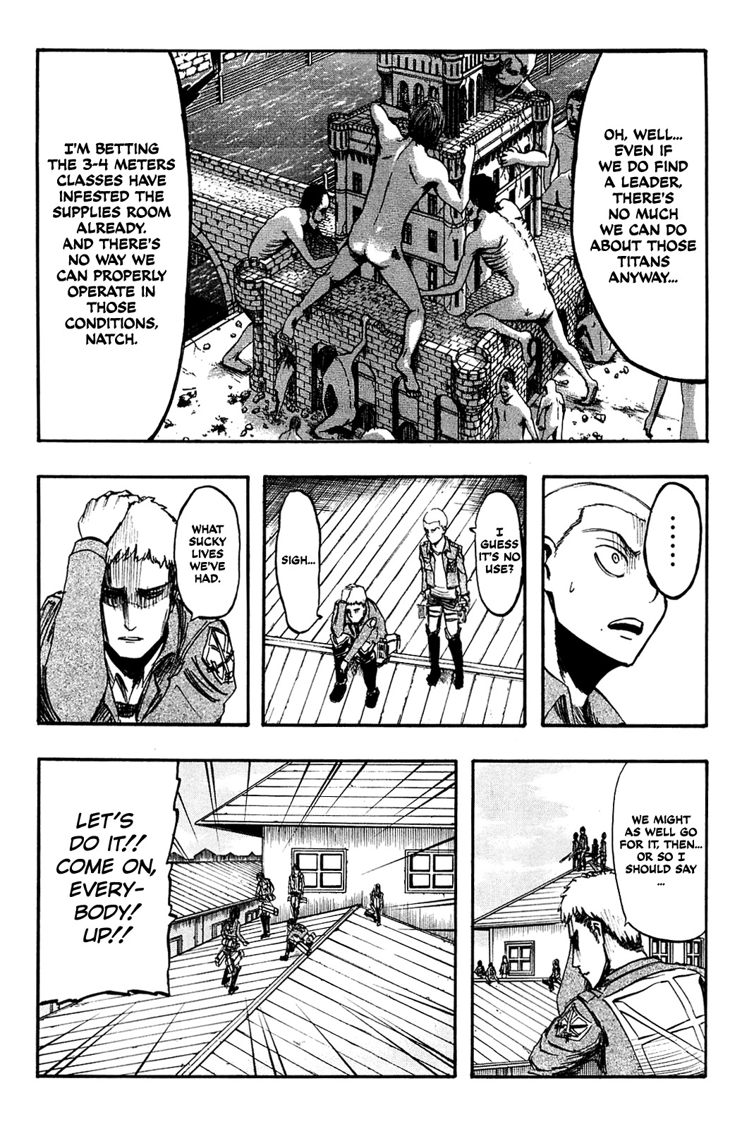 Attack on Titan manga, chapter 7, page 8 of 35