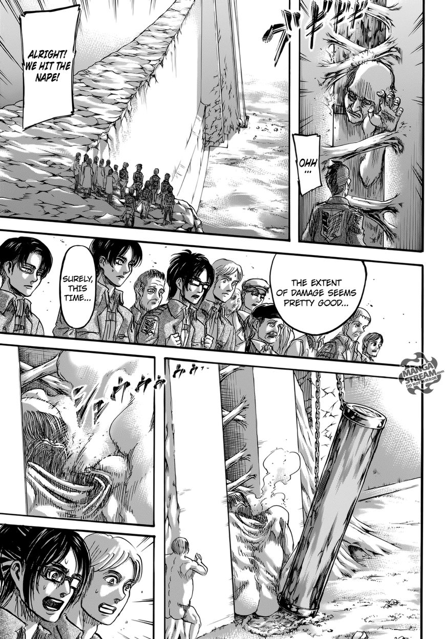 Attack on Titan manga, chapter 70, page 15 of 46
