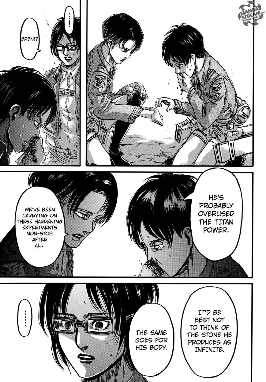 Attack on Titan manga, chapter 70, page 17 of 46